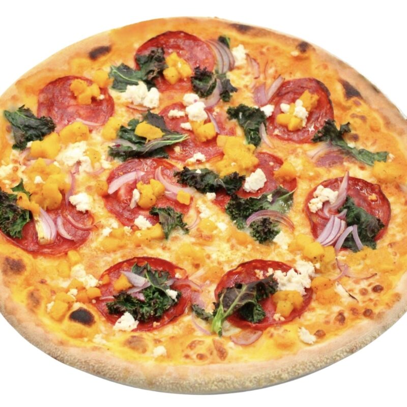 Pizza sezonowa Chorizo e zucca